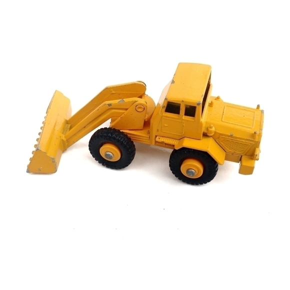 LESNEY Vintage Miniature Tractor Shovel Metal Die Cast Matchbox Toy No69 - Picture 6 of 8